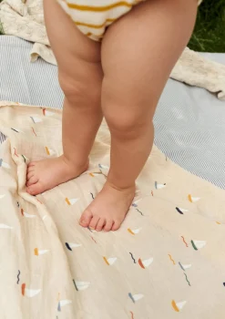 Sale 3er Pack Musselin Mulltücher 'Mio' 65 x 65 cm Kinder Mulltücher|Mulltücher