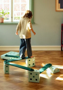 Hot 2er Set Balancierbalken Lernspielzeug|Holzspielzeug