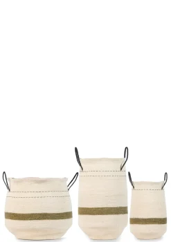 Sale 3er-Set Aufbewahrungskörbe Natural Kinder Aufbewahrung|Jugendzimmer