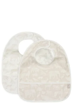 New 2er-Set Lätzchen 'Animals' Lätzchen