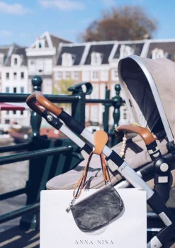 Hot 2er-Set Magnet-Clips Leder Braun Kinder Halterungen & Organisation