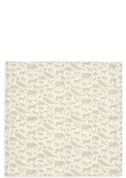 New 3er-Set Mulltücher 'Animals' Olive Green 70 x 70 cm Mulltücher|Mulltücher