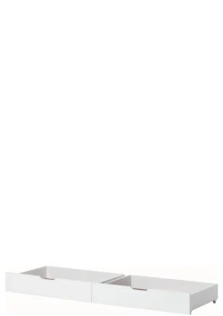 Clearance 2er-Set Schubladen weiß Kinder Aufbewahrung|Jugendzimmer