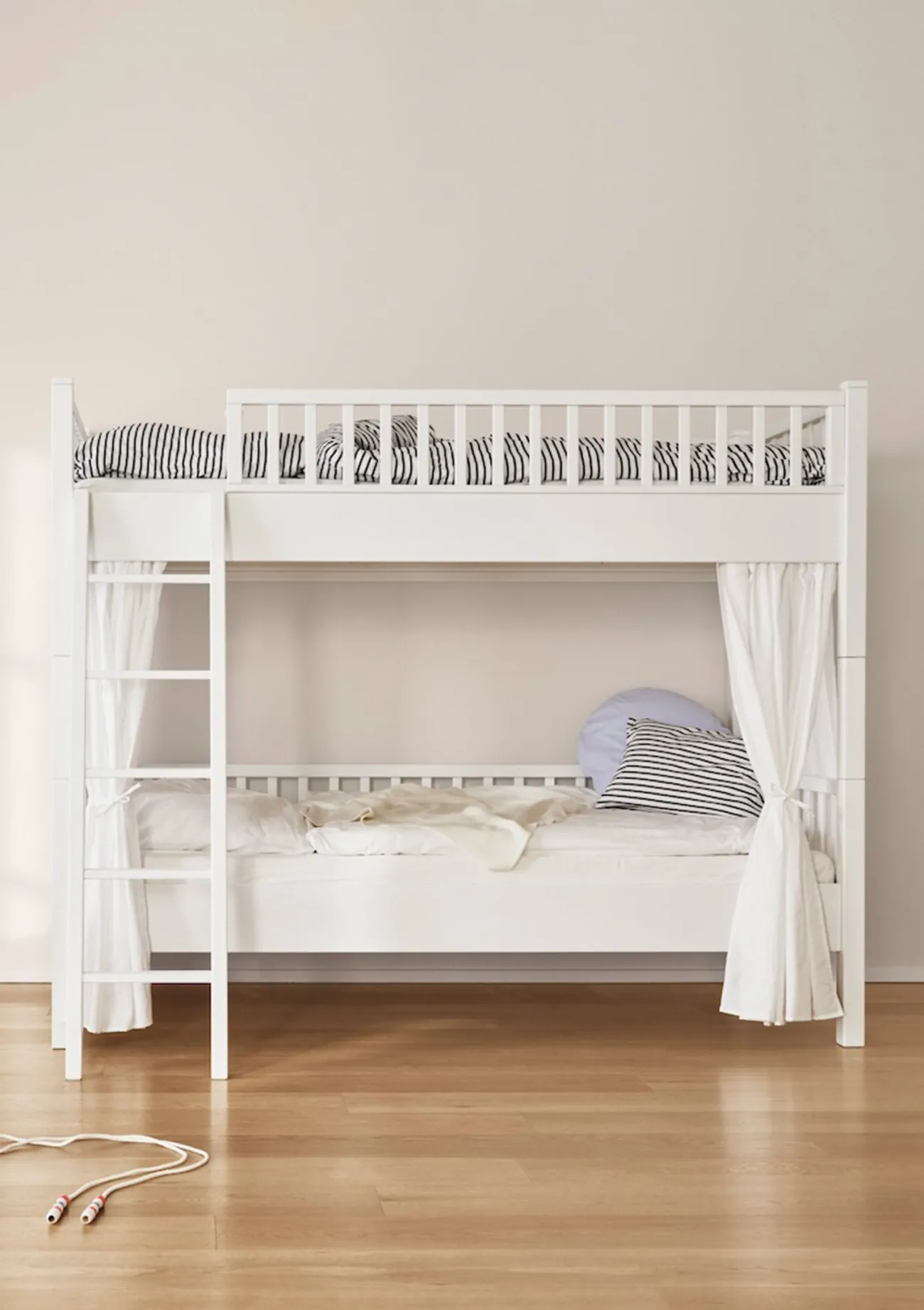 Clearance Etagenbett hoch weiß 200 x 90 cm Kinder Hochbetten & Etagenbetten|Babybetten & Kinderbetten