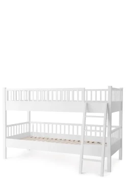 Sale Etagenbett niedrig weiß 200 x 90 cm Kinder Hochbetten & Etagenbetten|Babybetten & Kinderbetten