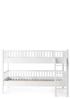 Sale Etagenbett niedrig weiß 200 x 90 cm Kinder Hochbetten & Etagenbetten|Babybetten & Kinderbetten