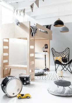 Best F Hochbett 200 x 90 cm Kinder Hochbetten & Etagenbetten