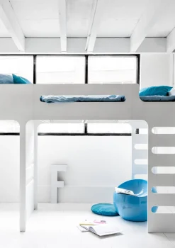 Hot F Hochbett 200 x 90 cm Kinder Hochbetten & Etagenbetten