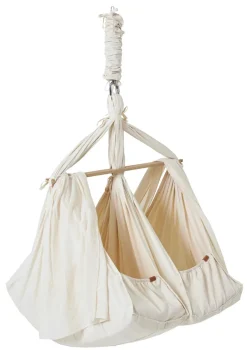 New Federwiege 'Premium' für Zwillinge Natur Kinder Beistellbetten & Babywiegen|Beistellbettchen & Babywiegen