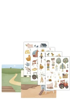 Online Fenstersticker 'Little Farm' Spielzeug