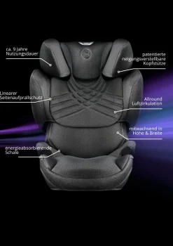 New Folgesitz 'Solution T i-Fix PLUS' Mirage Grey Kinder Kindersitze|Folgesitz