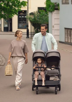 New Geschwisterbuggy 'TRVL dubl' Kinder Kinderwagen|Reisebuggys