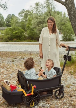 Best Hecktasche dunkelgrau / schwarz Kinder Halterungen & Organisation