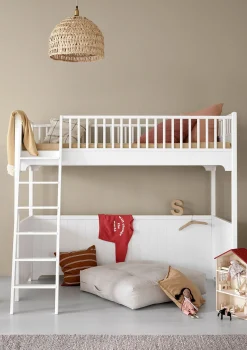 Sale Hochbett 'Seaside Classic' weiß 200 x 90 cm Kinder Jugendzimmer|Jugendzimmer