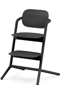 New Hochstuhl 'Lemo' 3-in-1 Set Stunning Black / Black Kinder Kinderstühle & Kindertische|Hochstühle