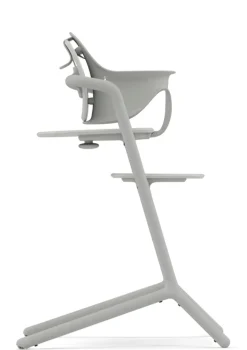 Hochstuhl 'Lemo' 3-in-1 Set Suede Grey / Mid Grey Kinder Kinderstühle & Kindertische|Hochstühle