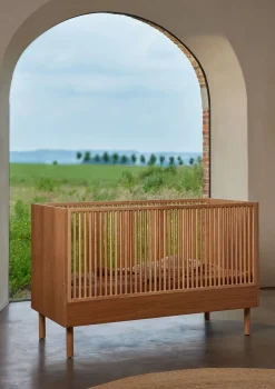 Hot 2-in-1 Bett 'Hai No Ki' Natural Ash 140 x 70 cm Kinder Babybetten & Kinderbetten|Babybetten