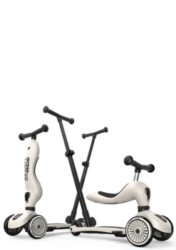 Outlet 2in1 Kickboard 'Highwaykick 1 Push & Go' Laufräder & Helme