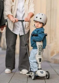 Outlet 2in1 Kickboard 'Highwaykick 1 Push & Go' Laufräder & Helme