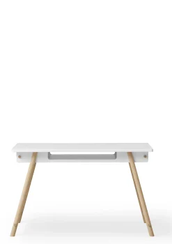 Clearance Junior Schreibtisch 'Camp' höhenverstellbar Weiß/Eiche Kinder Schreibtische|Kinderstühle & Kindertische