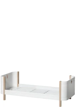 Hot Juniorbett 'Wood Mini+' weiß / Eiche 162 x 68 cm Kinder Jugendzimmer|Jugendzimmer