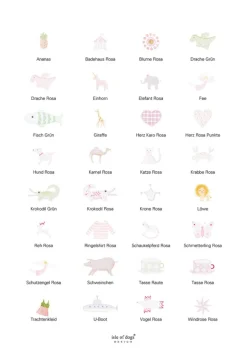 Best Kindertisch weiß handbemalt Kinder Kinderstühle & Kindertische