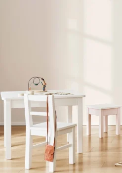 Best Kindertisch weiß handbemalt Kinder Kinderstühle & Kindertische