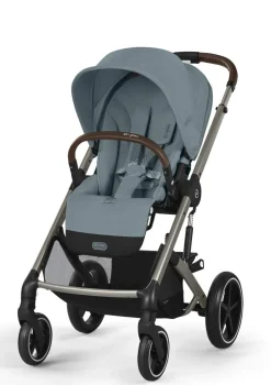 Best Kinderwagen 'Balios S LUX' Taupe / Stormy Blue Kinder Kinderwagen