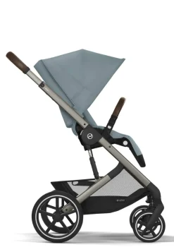 Best Kinderwagen 'Balios S LUX' Taupe / Stormy Blue Kinder Kinderwagen