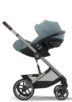 Best Kinderwagen 'Balios S LUX' Taupe / Stormy Blue Kinder Kinderwagen
