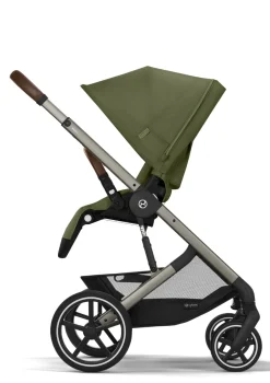 Hot Kinderwagen 'Balios S LUX' Taupe / Moss Green Kinder Kinderwagen