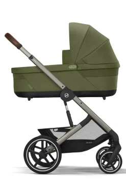 Hot Kinderwagen 'Balios S LUX' Taupe / Moss Green Kinder Kinderwagen