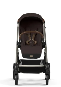 New Kinderwagen 'Balios S LUX' Taupe / Chocolate Brown Kinder Kinderwagen