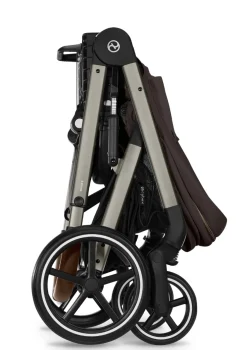 New Kinderwagen 'Balios S LUX' Taupe / Chocolate Brown Kinder Kinderwagen