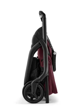 Clearance Kinderwagen 'Dragonfly' Schwarz / Dark Cherry Kinder Kinderwagen