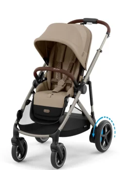 Sale Kinderwagen 'e-Gazelle S' Taupe / Almond Beige Kinder Kinderwagen|E-Kinderwagen