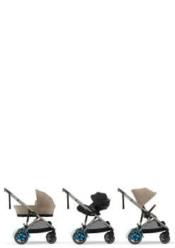 Sale Kinderwagen 'e-Gazelle S' Taupe / Almond Beige Kinder Kinderwagen|E-Kinderwagen