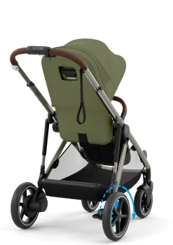 Sale Kinderwagen 'e-Gazelle S' Taupe / Moss Green Kinder Kinderwagen|E-Kinderwagen