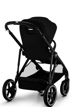 Outlet Kinderwagen 'Gazelle S' Black / Moon Black Kinder Kinderwagen|Geschwisterwagen