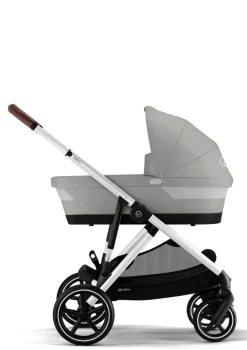 Sale Kinderwagen 'Gazelle S' Silver / Stone Grey Kinder Kinderwagen|Zwillingswagen