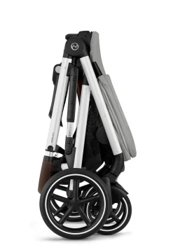 Sale Kinderwagen 'Gazelle S' Silver / Stone Grey Kinder Kinderwagen|Zwillingswagen