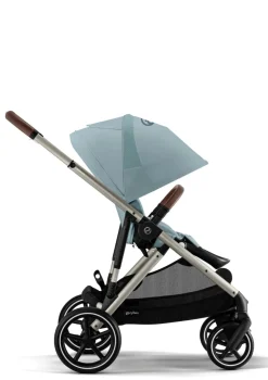 Clearance Kinderwagen 'Gazelle S' Taupe / Stormy Blue Kinder Kinderwagen|Zwillingswagen