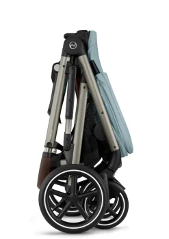 Clearance Kinderwagen 'Gazelle S' Taupe / Stormy Blue Kinder Kinderwagen|Zwillingswagen