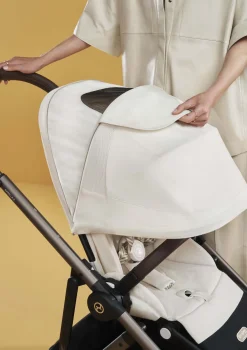 Outlet Kinderwagen 'Gazelle S' Taupe / Seashell Beige Kinder Kinderwagen|Zwillingswagen