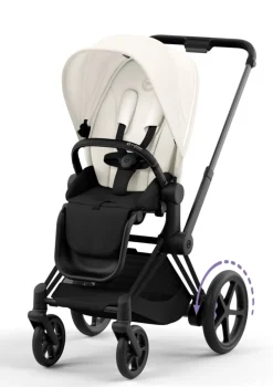 Discount Kinderwagen-Set 'e-Priam' (2025) Off White Kinder Kinderwagen|E-Kinderwagen