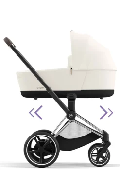 Discount Kinderwagen-Set 'e-Priam' (2025) Off White Kinder Kinderwagen|E-Kinderwagen