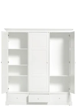 Online Kleiderschrank 'Seaside' 3-türig weiß Kinder Kleiderschränke & Regale