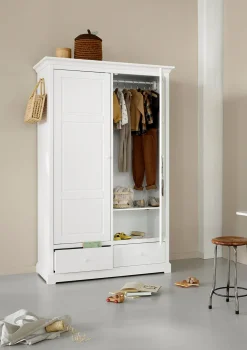 Clearance Kleiderschrank 'Seaside' 2-türig weiß Kinder Kleiderschränke & Regale