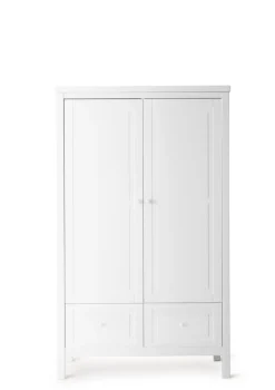 Discount Kleiderschrank 2-türig weiß Kinder Kleiderschränke & Regale
