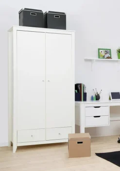 Outlet Kleiderschrank weiß Kinder Kleiderschränke & Regale